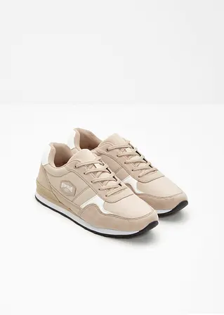 bonprix Sportlicher Sneaker mit Schnürung - beige - Herren Clearance-Verkauf