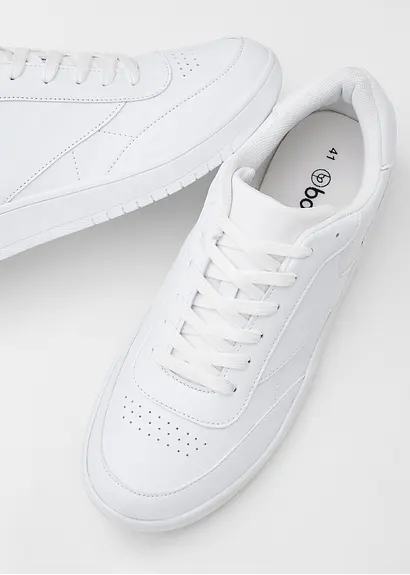 bonprix Lässiger Sneaker im sportlichen Design - weiß - Herren Im Verkauf