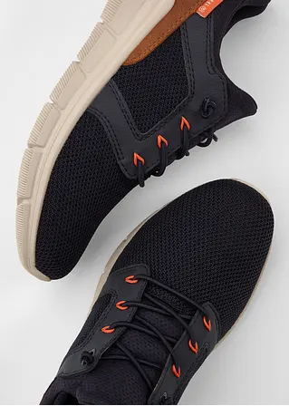 bonprix Sportlicher Bugatti Sneaker mit Materialmix - blau Rabatte dieses Monats