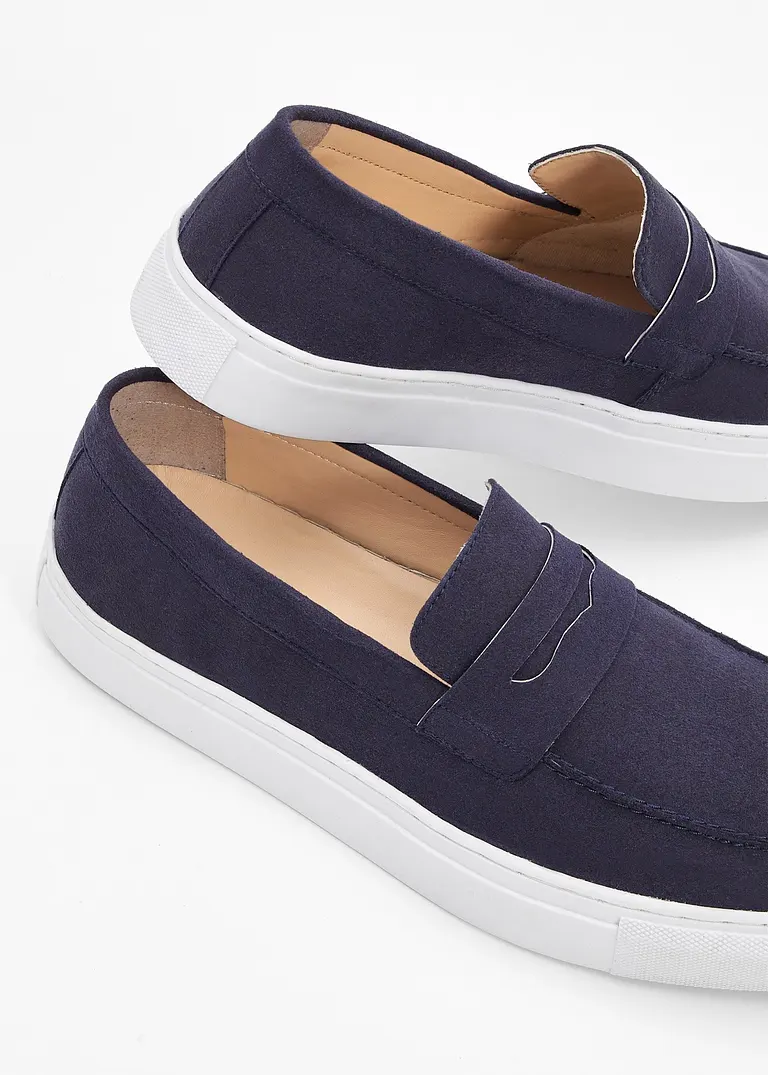 bonprix Zeitloser Loafer für Herren - blau - Herren Online