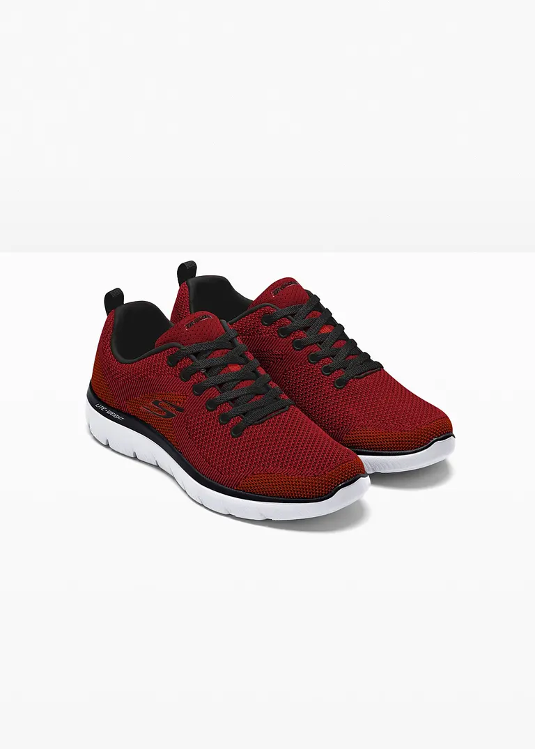 bonprix Bequemer Sneaker von Skechers - rot - Herren Verkauf