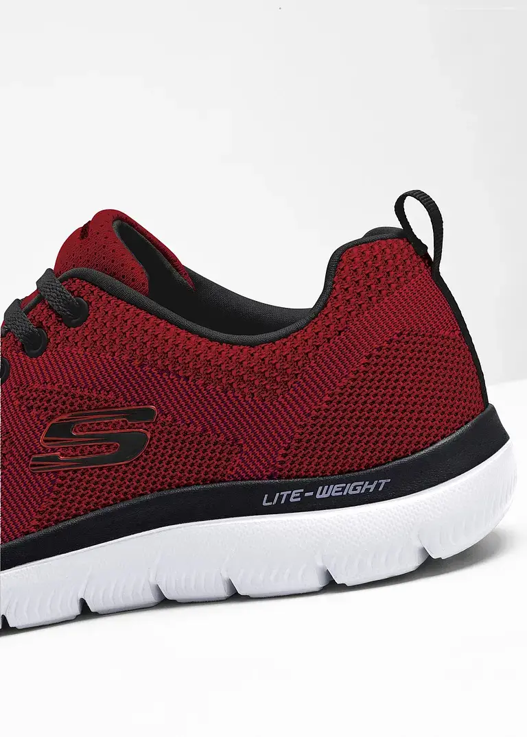 bonprix Bequemer Sneaker von Skechers - rot - Herren Verkauf