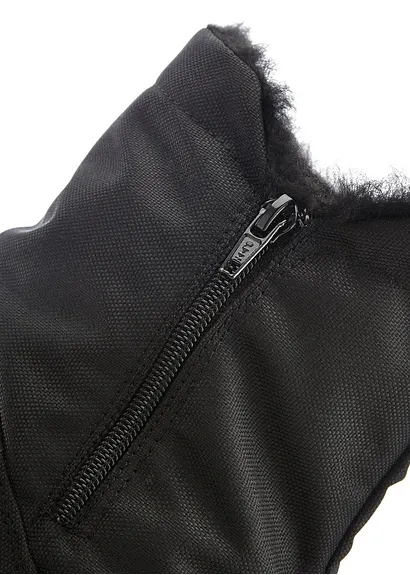 bonprix Der wasserdichte Boot mit warmem Futter - schwarz Schlussverkauf