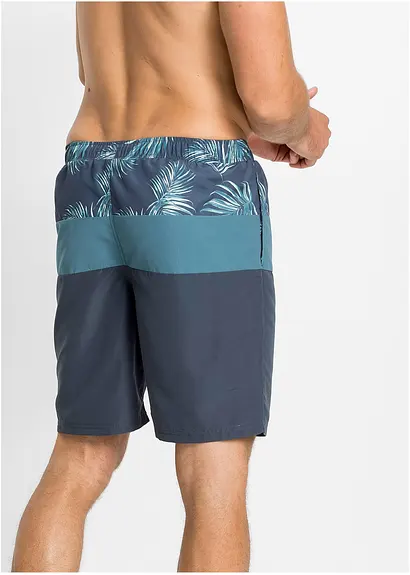 bonprix Sportliche Badeshorts - blau - Herren Fabrikpreis