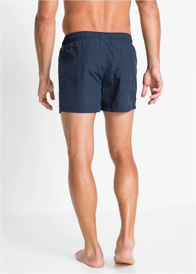 bonprix Sommerliche Badeshorts mit einer Tasche hinten. - blau Großer Ausverkauf