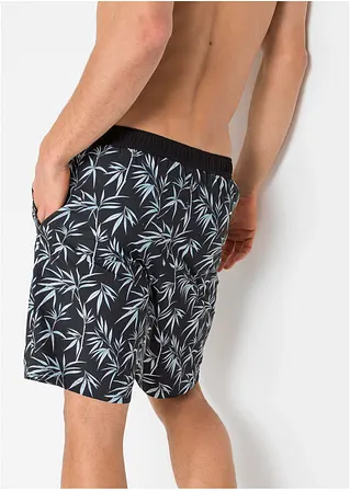 bonprix Sportliche Herren Badeshorts mit seitlichen Eingriffstaschen und schönem Druck Begrenztes Angebot
