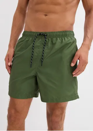 bonprix Modische Badeshorts mit seitlicher Tasche - grün Online Shopping