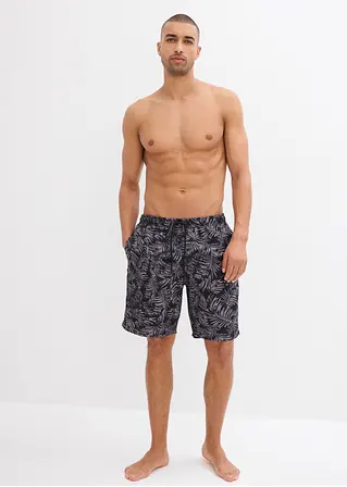 bonprix Modische Badeshorts mit tollem Druck - schwarz - Herren Black Friday