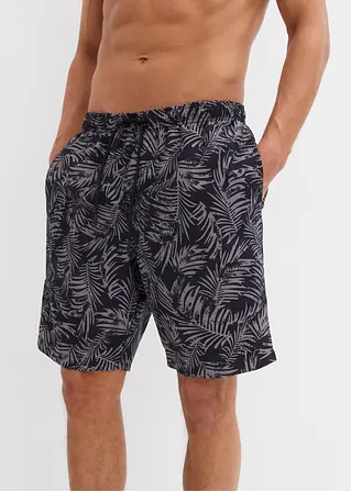 bonprix Modische Badeshorts mit tollem Druck - schwarz - Herren Black Friday