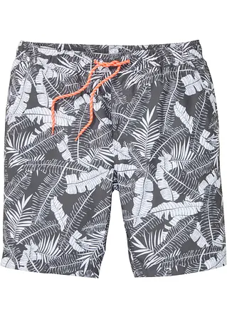 bonprix Sommerlich bedruckte Strand-Bermuda - grau - Herren Cyber Monday