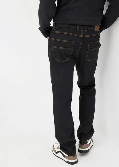 bonprix Regular Fit Jeans aus Denim ohne Stretchanteil im 5-Pocket-Style Tiefpreis