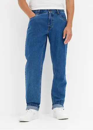 bonprix Regular Fit Jeans aus Denim ohne Stretchanteil im 5-Pocket-Style Super Sparpreis