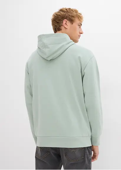 bonprix modernes Basic-Kapuzensweatshirt im angesagten Loose Fit innen weich angeraut Zeitbegrenzte Promotion