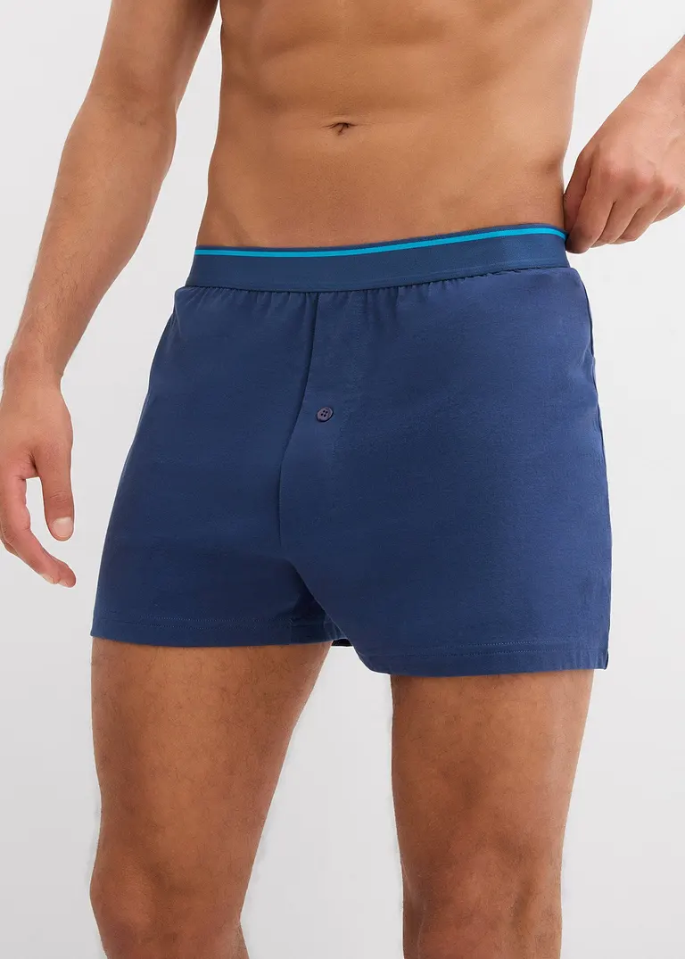 bonprix Lockere Jersey Boxershorts im praktischen 3er Pack Bis zu 50% Rabatt