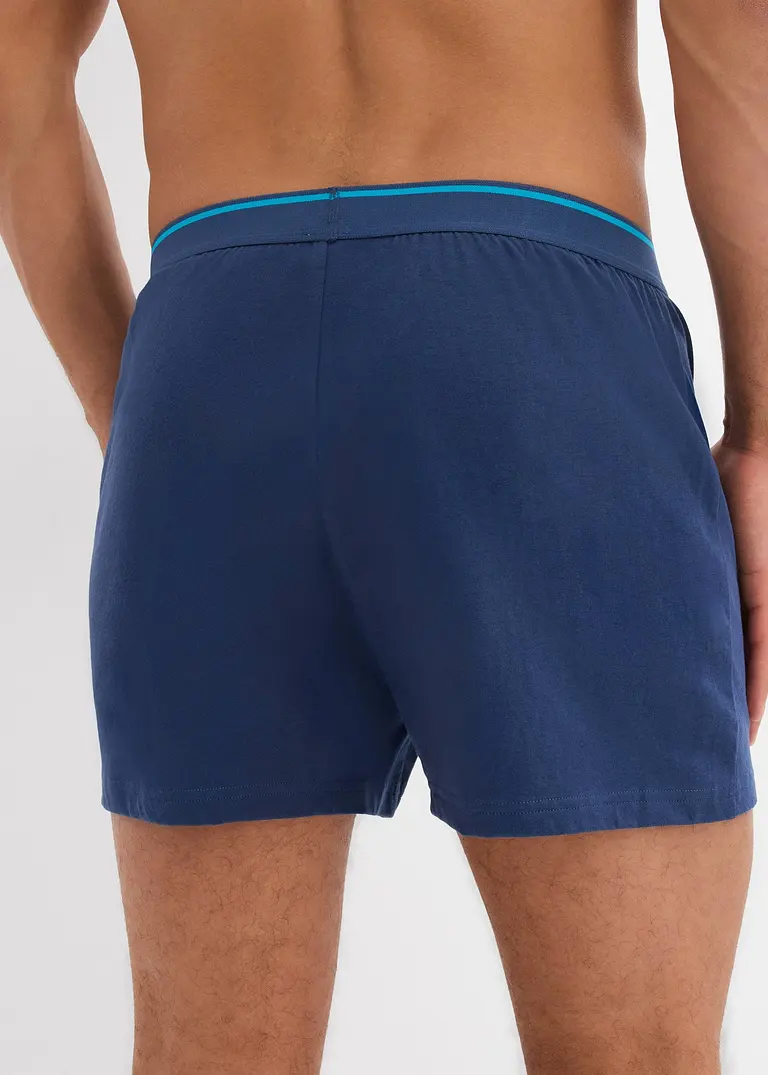 bonprix Lockere Jersey Boxershorts im praktischen 3er Pack Bis zu 50% Rabatt