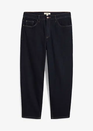 bonprix Modische verkürzte Jeans im Barrel Fit - blau Länge (Inch) 34