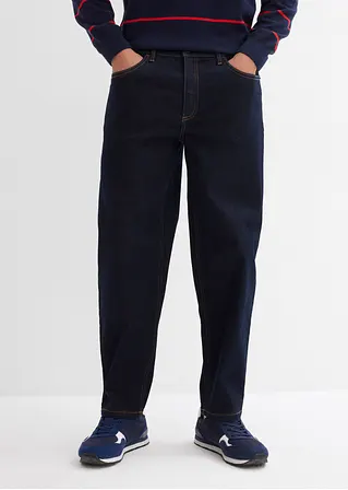 bonprix Modische verkürzte Jeans im Barrel Fit - blau Länge (Inch) 34 Bis zu 60% Rabatt