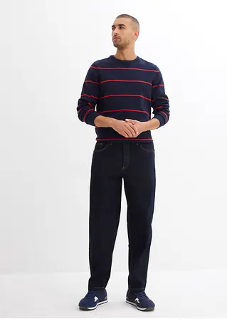 bonprix Modische verkürzte Jeans im Barrel Fit - blau Länge (Inch) 34 Bis zu 60% Rabatt