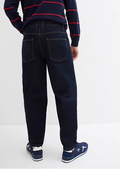 bonprix Modische verkürzte Jeans im Barrel Fit - blau Länge (Inch) 32 Bis zu 65% Rabatt