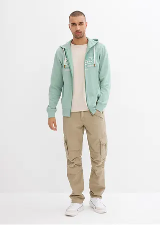bonprix Angesagte Cargohose mit Reißverschlussdetail und auffallenden Knieabnähern Nur für heute