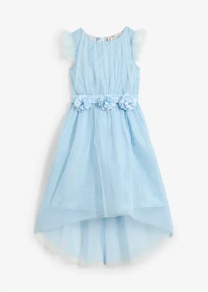 bonprix Schönes Mädchen Tüllkleid für festliche Anlässe - blau Super Rabatt