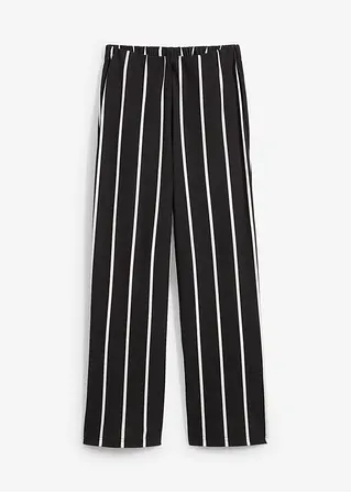 bonprix Mädchen Jersey-Hose aus reiner Bio-Baumwolle - schwarz Black Friday Preise
