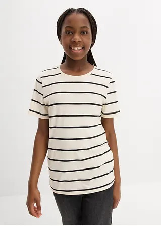 bonprix Mädchen Basic-Shirt im praktischen 2er-Pack - Kinder Rabatte dieses Monats