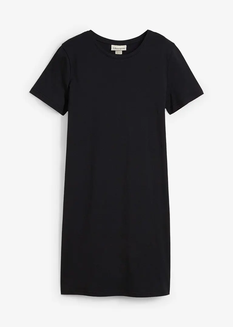 bonprix Schlichtes Jerseykleid für Mädchen aus reiner Bio-Baumwolle Outlet