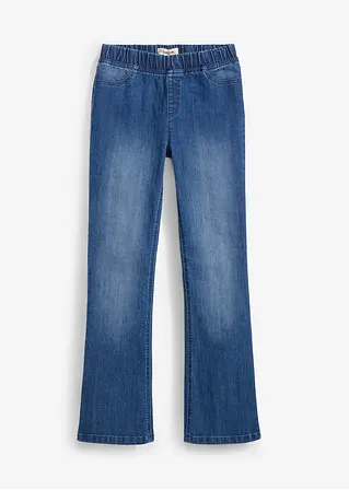 bonprix Mädchen Jeggings mit leicht ausgestelltem Bein und aufgesetzten Geäßtaschen