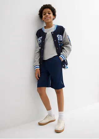 bonprix Angesagte Sport-Shorts für Jungen mit einem Druck an der Seitennaht Sonderangebot