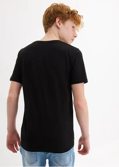 bonprix Cooles Jungen T-Shirt mit großem Druck und Rundhalsausschnitt Versandkostenfrei
