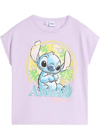 bonprix Tolles Mädchen Disney T-Shirt mit Stitch - lila Top Angebot