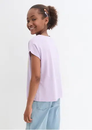 bonprix Tolles Mädchen Disney T-Shirt mit Stitch - lila Top Angebot