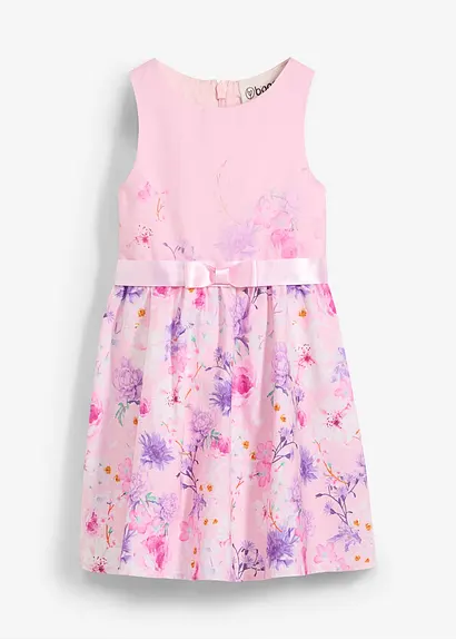 bonprix Sommerliches Mädchen Kleid mit Blumendruck - rosa Neuheiten