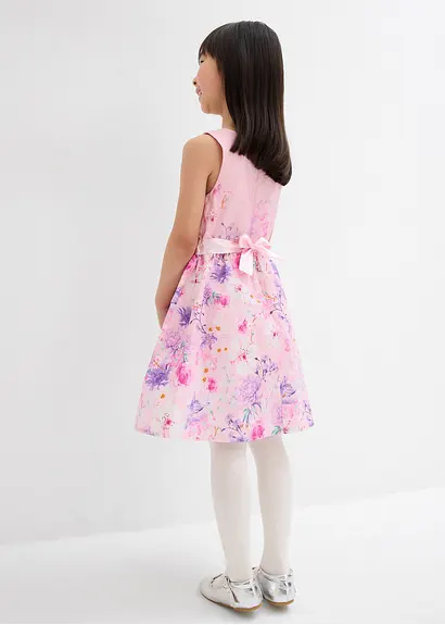 bonprix Sommerliches Mädchen Kleid mit Blumendruck - rosa Neuheiten