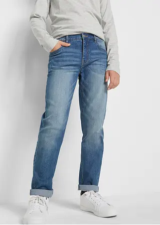 bonprix Coole Jungen Jeans im 5-Pocket-Stil - blau - Kinder Tiefpreis