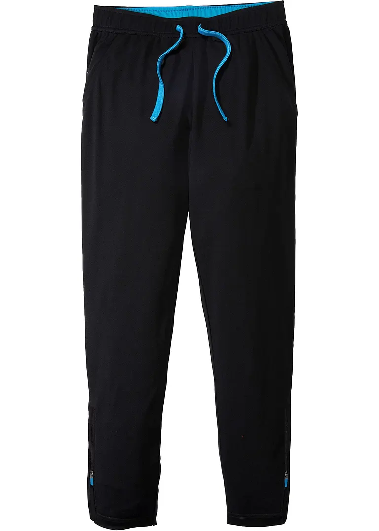 bonprix Jungen Sporthose mit Bindekordel - schwarz - Kinder Wochenangebot