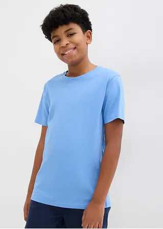 bonprix Jungen Basic T-Shirt mit Rundhalsausschnitt - Kinder JETZT KAUFEN