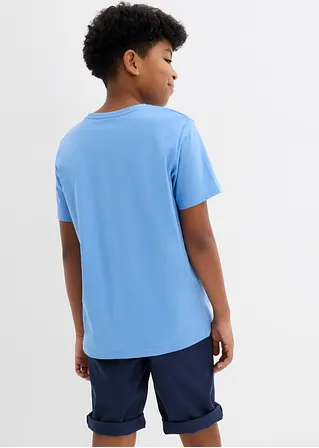 bonprix Jungen Basic T-Shirt mit Rundhalsausschnitt - Kinder JETZT KAUFEN