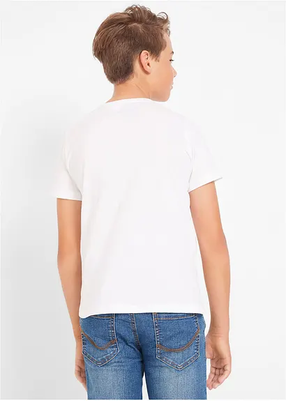 bonprix Jungen Basic T-Shirt mit Rundhalsausschnitt - Kinder Neueste Stile