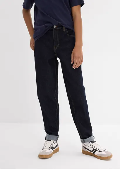 bonprix Tolle Jungen Stretch-Jeans im 5-Pocket Style - blau Letzter Tag