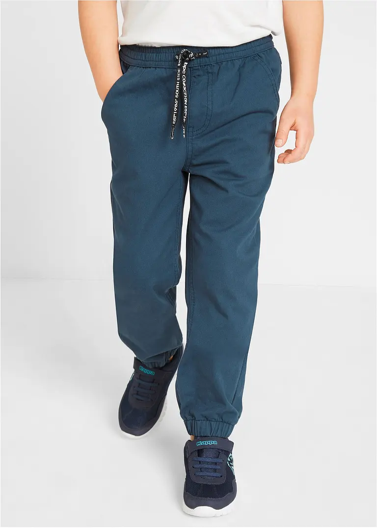 bonprix Coole Jungen Hosen in 3 Farben - dunkelblau+sand+rauchgrau Nur für heute