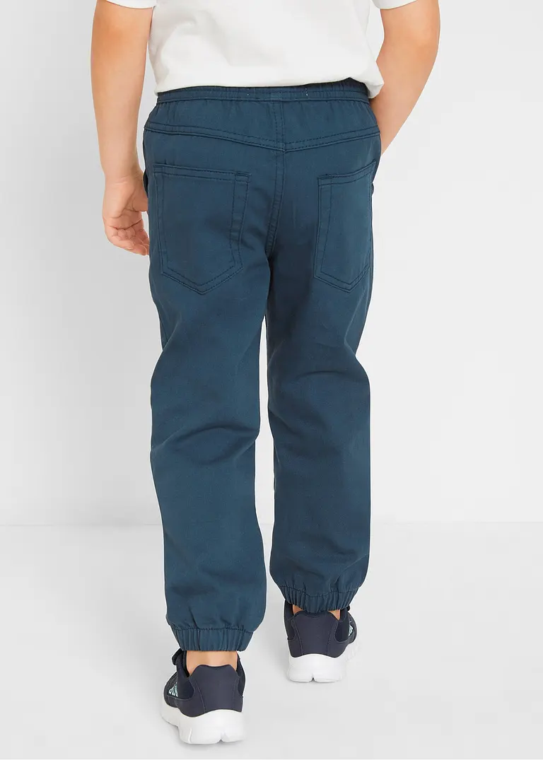 bonprix Coole Jungen Hosen in 3 Farben - dunkelblau+sand+rauchgrau Nur für heute
