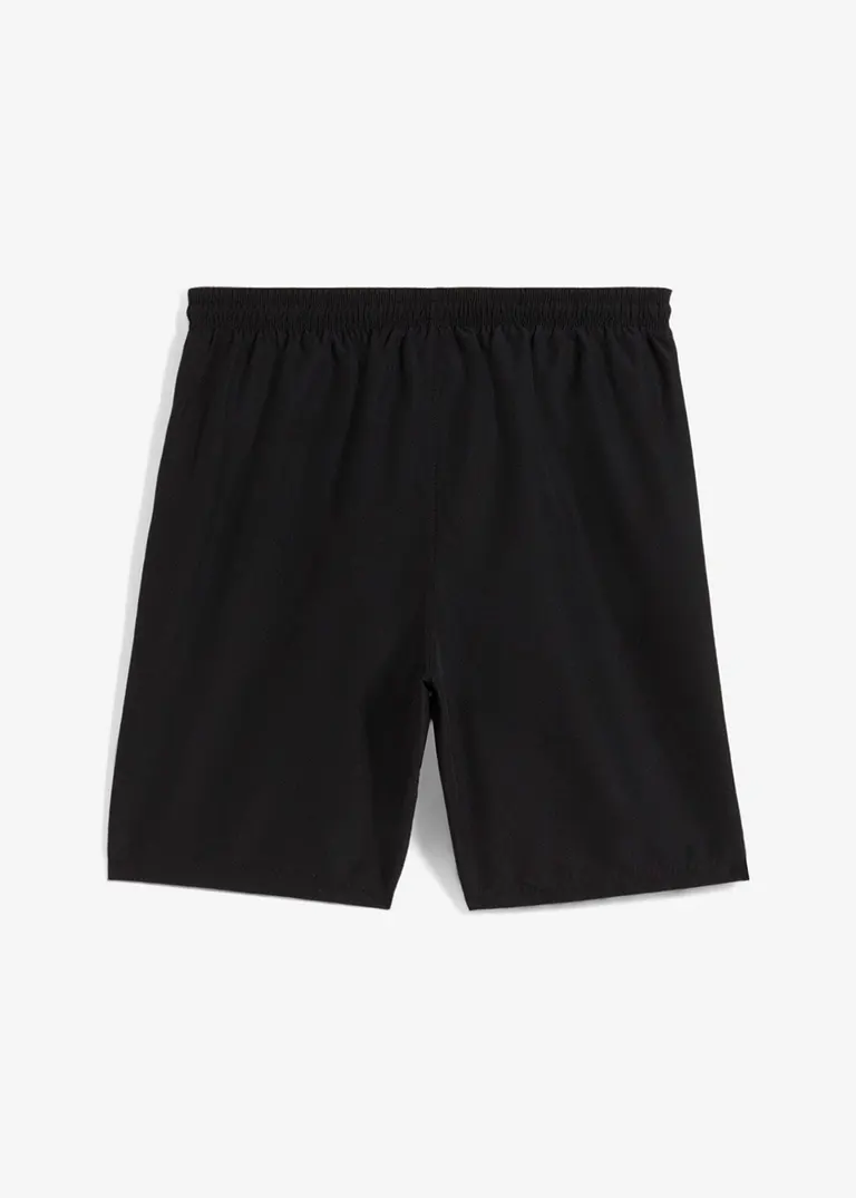 bonprix Schlichte Badeshorts im lässigen Design - schwarz Sonderangebot der Fabrik