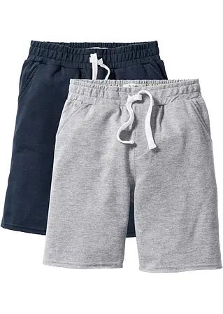 bonprix Sportliche Sweatbermuda mit Kordelzug - Kinder