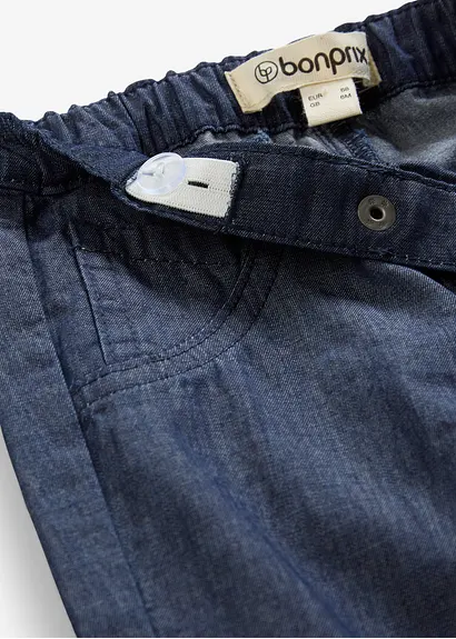 bonprix Lässige Baby-Hose im Jeanslook aus Bio-Baumwolle - blau Meist gekauft