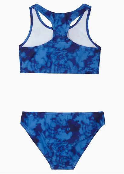 bonprix Sportlicher Mädchen Bikini in Batik-Look - Kinder Saisonale Angebote