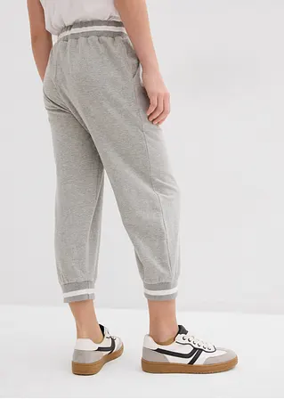 bonprix Lässige Kinder Jogginghose in 3/4 Länge im 2er Pack. Mit seitlichen Eingriffstaschen Letzte 2 Tage