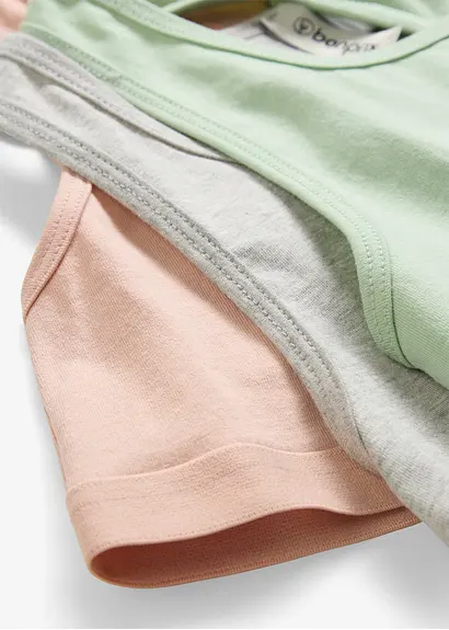 bonprix Schönes Bustier mit Bio-Baumwolle im 5er Pack. - Kinder Bis zu 65% Rabatt