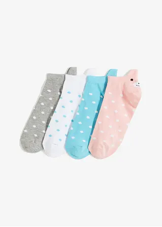 bonprix Sneakersocken mit süßem Motiv - bunt gepunktet - Damen Nur für heute